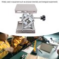 thumbnail image 4 of Stainless Steel Lab Jack Scissor Stand Platform, 22 Pounds Maximum Support Weight Stable 4x4in Corrosion Resistant Lab Lift Stand Table  for Experiments, 4 of 7