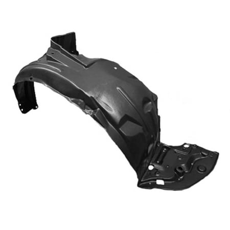 Escort Passenger Side Fender - Front Passenger Side Right Splash Shield Fender Liner for 2009-2011 Honda Fit