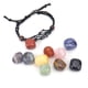 thumbnail image 4 of Xiao Hua Pulsera de cuentas hecha a mano, ideal para hombres y mujeres. Pulsera de malla tejida a mano, ajustable y elástica, con piedra natural (azul oscuro)., 4 of 5