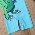 thumbnail image 6 of Kiapeise Little Boy Sunsuits Swimwear Long Sleeve Dinosaur Print Romper+Hats, 6 of 7