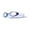 Clear/Purple/Light Purple, variant on TYR Blackhawk Femme Goggle Clear Lens/Clear Frame