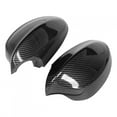 thumbnail image 4 of Dingln Par de Estilo de Fibra de Carbono Espejo retrovisor Cubierta 51167135097 51167135098 ajustes for E90 E91, 4 of 8