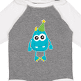 thumbnail image 4 of Inktastic Blue Monster Boys or Girls Long Sleeve Baby Bodysuit, 4 of 5