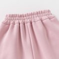 thumbnail image 4 of NinXxx Girls Bow Tie Elastic Casual Pants School Spring Autumn Pink 5-6 Years, 4 of 8