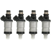 ECCPP 4Pcs 1 Hole Fuel Injector Fit for 1999 for Acura CL,1998-2001 for Acura Integra,1996-1999 for Acura RL,1996-1998 for Acura TL,1998-2002 for Honda Accord 06164P2J000 OEM Part Fuel Injectors