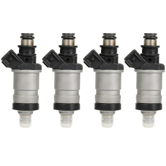 ECCPP 4Pcs 1 Hole Fuel Injector Fit for 1999 for Acura CL,1998-2001 for Acura Integra,1996-1999 for Acura RL,1996-1998 for Acura TL,1998-2002 for Honda Accord 06164P2J000 OEM Part Fuel Injectors