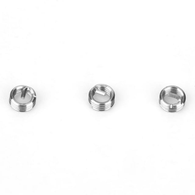 Peahefy Threaded Insert,100pcs M3 Stainless Steel SS304 Coiled Wire Helical Screw Thread Inserts,Thread Repair Insert