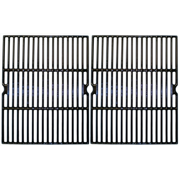 2pc Gloss Cast Iron Cooking Grid for Ducane and Uniflame Gas Grills 28.75"