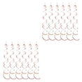 thumbnail image 1 of Guardoinrt 6pcs Hanging Garland Safe Ingredients Good Demonstrating Effect PVC Made Rose Gold 2Set, 1 of 5