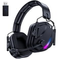thumbnail image 1 of Auriculares inalámbricos para juegos Vakedy HW12 con micrófono de 2,4 GHz, 1 of 9