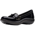thumbnail image 1 of Zapatos Clarks Ashland Bubble Loafer Negro Charol Talla 7.5, 1 of 7