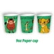 thumbnail image 3 of Disney El Rey León Simba decoraciones de fiesta de cumpleaños, vasos de papel, platos, globos, mantel, pancarta para niños, decoración de fiesta, 3 of 4