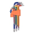 thumbnail image 2 of Wrench socket,Key Allen Wrench 9pcs L-key Set Vanadium Steel L-key Set Key Key Set Key Arm Vanadium Steel Key Set Arm Set Arm Vanadium Laoshe Xinzy Iuppa, 2 of 7