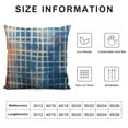 thumbnail image 5 of Nawypu Throw Pillows Cover Navy Tie Indigo Blue Tiedye Ink Abstract Dye Watercolor Pattern Shibori Batik White Dyed Paint Design Cushion Case for Fall Home Decor, 5 of 5