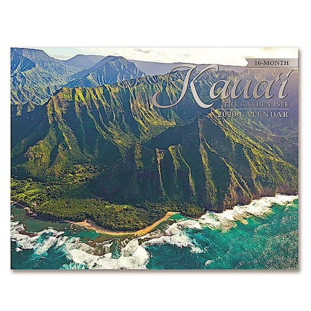 Island Heritage Kauai Hawaii 16 Month Calendar 2020