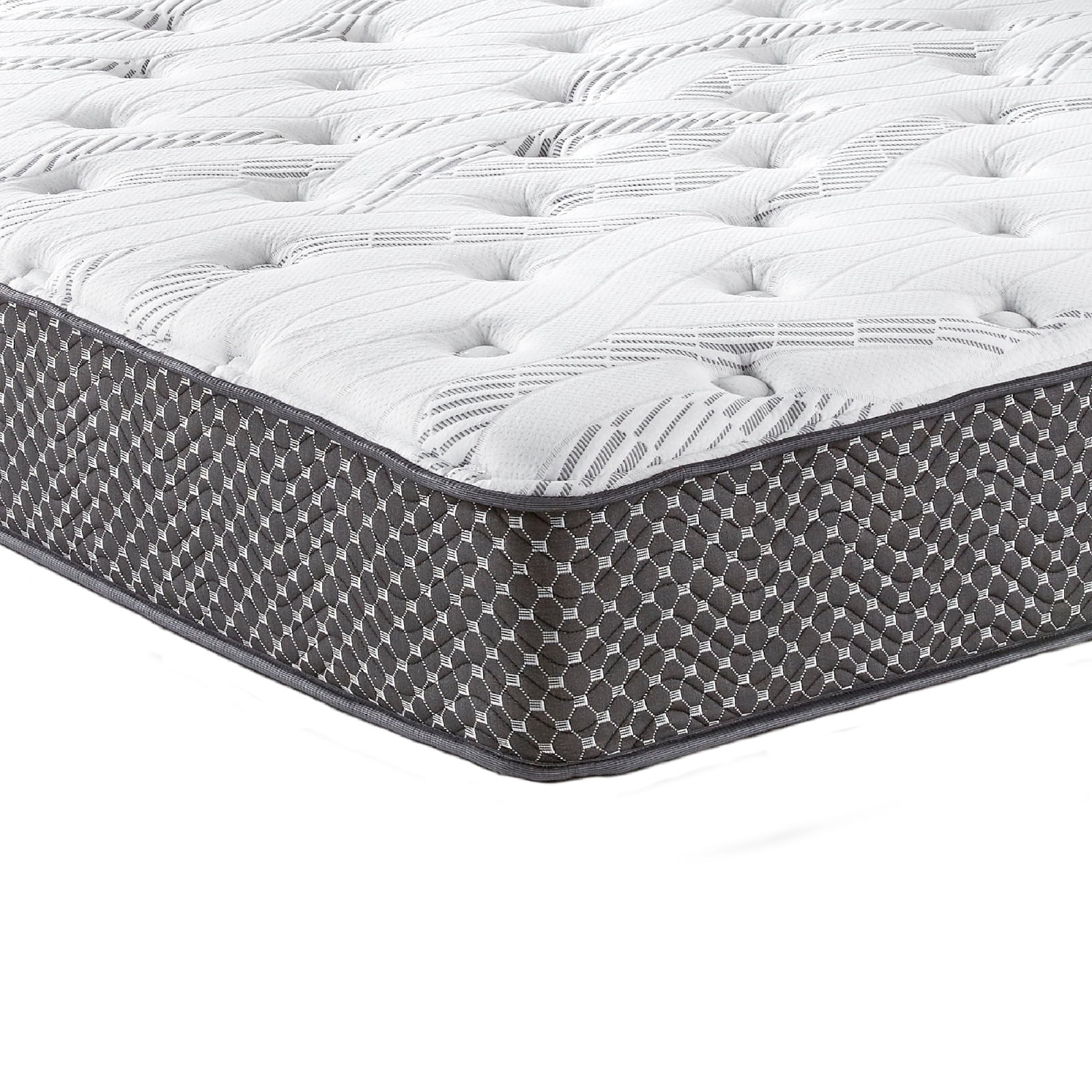 Miekor Furniture 10" Quilted Hybrid Twin XL Mattress, Medium Firm 29826