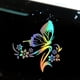 thumbnail image 5 of Etiquetas engomadas del coche Etiquetas engomadas creativas de las flores de mariposa Etiq Romacci  Sticker de carro, 5 of 6