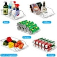 thumbnail image 4 of 4 Packs  Width Adjustable Soda Can Organizer for Refrigerator Expandable Dispenser, 4 of 6