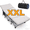 XXL Memory Gray, variant on Slsy Extra Heavy Duty Foldable Quick XL Camping Cot, Black, 78"x32"x18", Supports 900 lbs