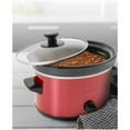 thumbnail image 2 of 2qt Oval Slow Cooker with Adjustable Settings and Keep Warm, 2 of 6