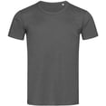 thumbnail image 1 of Stedman - Camiseta de cuello redondo modelo Stars Ben para hombre (Gris Pizarra), 1 of 3