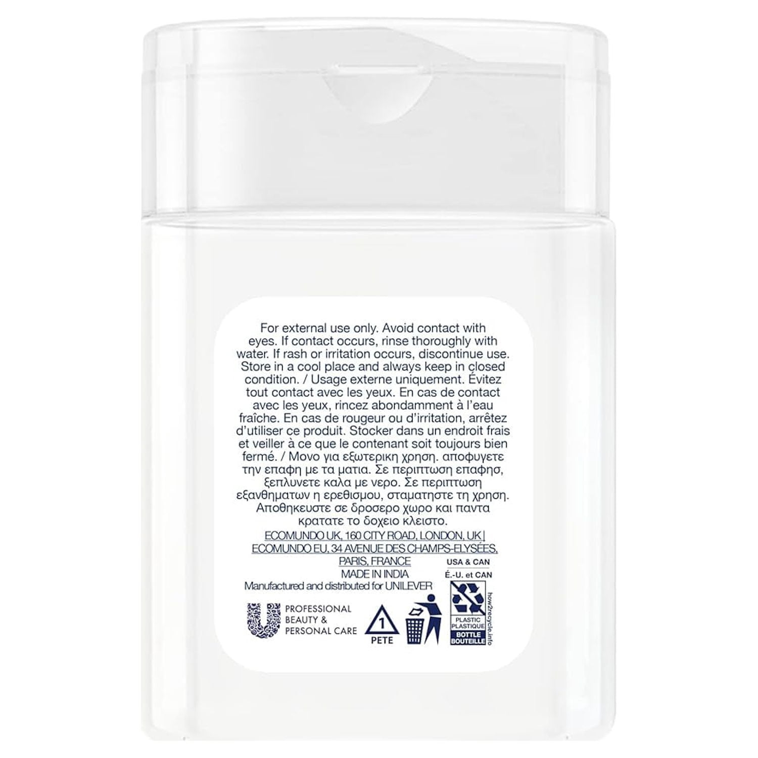 Dove Essential Body Wash, 1 oz (30 mL), Case of 192, Hotel and Hospitality Use Adult Men Women