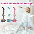 thumbnail image 2 of 2026 New All-in-One Microphone Toy for Kids with Stand, Got Built-in Music, Colorful Lights, Echo Effects, Portable Karaoke Machine for Singing, Music Play, Fun and Easy-to-Use (Blue), 2 of 8
