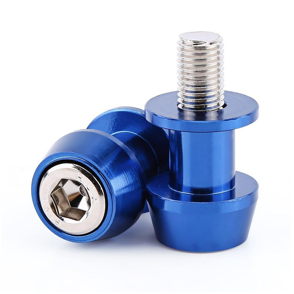 LYUMO 8/10mm Motorcycle CNC Aluminium Alloy Swing Arm Spool Sliders Stand Swingarm Bobbins,Swing