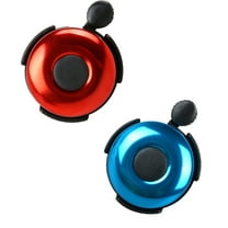 Gamexcel Classic Style Bicycle Bell and Horn, Classic for Adults, Men, Women, Kids, Girls and Boys, Mountain Bike Accessories, Red Blue