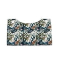 thumbnail image 2 of Kdxio Hawaiian Style Print Tissue Box Cover,Modern PU Leather Rectangular Tissue Box Holder for Bathroom Living Room Bedroom Office Desk Car Home, 2 of 9
