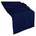 thumbnail image 2 of KS Linens Polyester Table Runner 12"x108" Ideal for Wedding, Baby Shower, Restaurnat, Birthday Party, Home (Navy Blue), 2 of 3