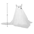 thumbnail image 5 of Clearance! 30" Halloween Ghost Decorations Outdoor Decor, Light-Up Freestanding Spooky Ghost Dog with Remote | Halloween Ghost Dog for Front Door Porch Yard Lawn Home Party, 5 of 6