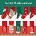 thumbnail image 6 of Kids Christmas Socks Toddler Nonslip Grip Christmas Socks Baby Holiday Winter Warm Socks Xmas Socks for Boys/Girls, 6 of 7