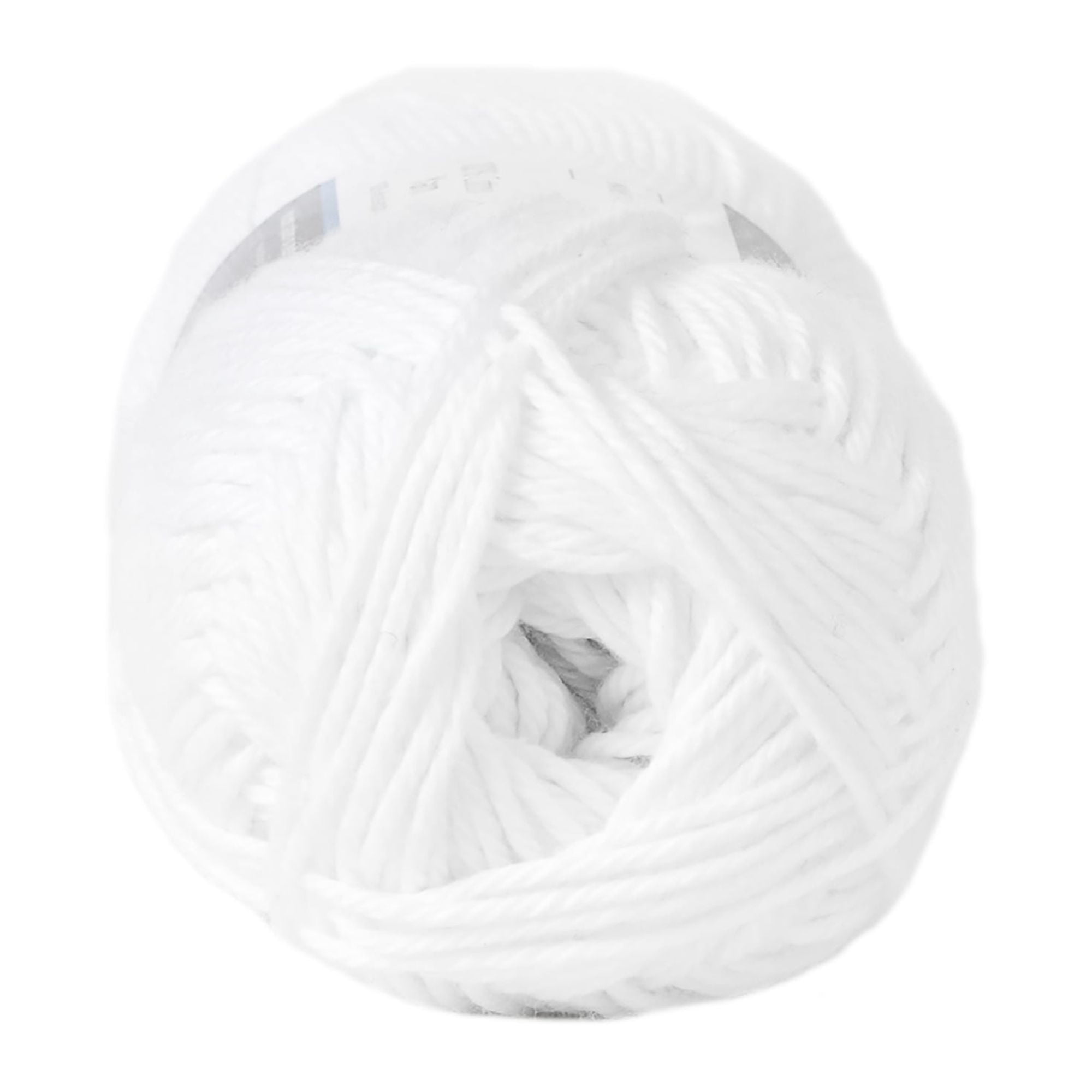 (2 pack) Mainstays 100% Cotton Yarn - Arctic White - 3.5oz 180yds - 4 Medium Weight