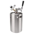 thumbnail image 1 of Coffee Keg, Mini Beer Keg 5L Stainless Steel  for Coffee Shop, 1 of 8