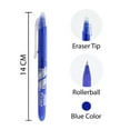 thumbnail image 4 of BAZIC Frizz Erasable Gel Pen 0.7mm Blue Color, Pen Mistake Eraser, 24-Pack, 4 of 7