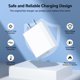 thumbnail image 3 of Cargador Chamer USB C de 20 W para iPhone 14/13/12/11 con 3 cables, 3 of 7