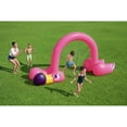thumbnail image 4 of H2OGO! Bestway - Jumbo Flamingo Inflatable Kids Sprinkler Arch, 4 of 6