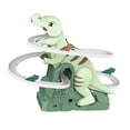 thumbnail image 1 of Juguete de montaña rusa de dinosaurio con música, juego de pista de carreras, escalera de dinosaurio divertida, juguete de escalada para regalo de niñ, 1 of 8