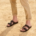 thumbnail image 5 of Samson - Leather Double Buckle Sandal | Brown, 5 of 5