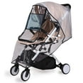 thumbnail image 4 of Transparent Stroller Rain Cover Universal Waterproof Shield Baby Stroller Pushchair Pram Rain Cover, 4 of 7