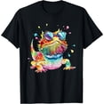 thumbnail image 1 of T-Shirt Dragon Barbu Coloré Aquarelle pour Hommes et Femmes - comme sur L'Image - L, 1 of 4
