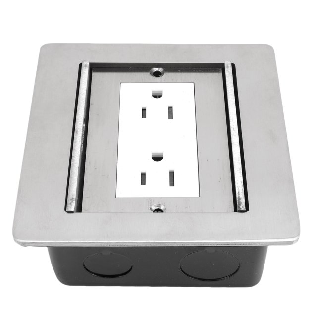 Recessed Floor Outlet, Water Proof Recessed Floor Socket for Office