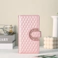thumbnail image 5 of Allytechgroup 9 Cards Slots Wallet Case for iPhone 16, Zipper Pocket Hand Wrist Stand Kickstand Shockproof Bumper Phone Case Cover for iPhone 16 for Girls Women, Rosegold, 5 of 12