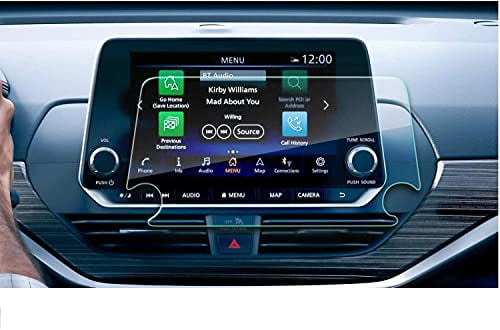 Tempered Glass Screen Protector For 2019-2022 Nissan Altima - 9H Hardness Anti-Scratch Display Protection