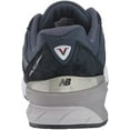 thumbnail image 3 of New Balance Women's Made in US 990 V5 Sneaker, Grey/Castlerock, 8.5 (7, Black/Silver), 3 of 6