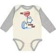 thumbnail image 3 of Inktastic My Nana Loves Me Boys or Girls Long Sleeve Baby Bodysuit, 3 of 5