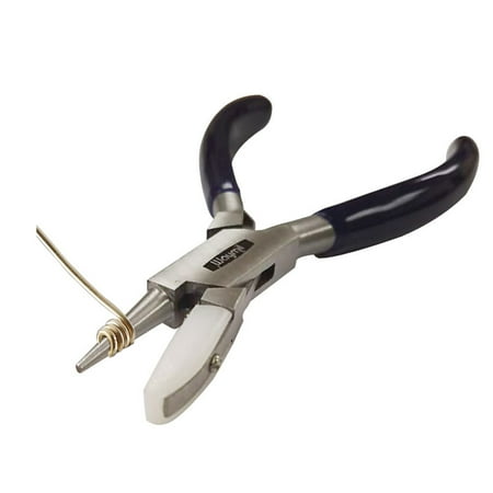 - Pliers Flat Nylon Jaw & Round Nose Wire Forming Jewelry Making Bending + Extra jaw