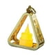 thumbnail image 1 of Lámpara de mesa LED triangular creativa para mesita de noche, iluminación ambiental y decoración de habitaciones. oro, 1 of 9