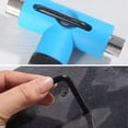 thumbnail image 3 of maskred Removal Wrench T-shaped Sleeve Repair Tool Professional Aluminum Alloy Fine Workmanship Multipurpose for Beginners Blue, 3 of 6